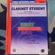 Student Instrumental Course Clarinet Student Level 2 Intermediate BRAND NEW