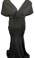 Black Stretch Maxi dress Size L