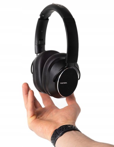 WYSOKIEJ JAKOŚCI SŁUCHAWKI BEZPRZEWODOWE TONSIL R65BT ANC BLUETOOTH 5.0 - Zdjęcie 2 z 12