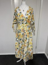 NOBODYS CHILD FLORAL Pure Cotton Broderie Anglaise Shirt  Dress Size 12 RRP £89