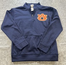 Knights Apparel Auburn University Pullover Shirt Mens Size Medium Quarter Zip