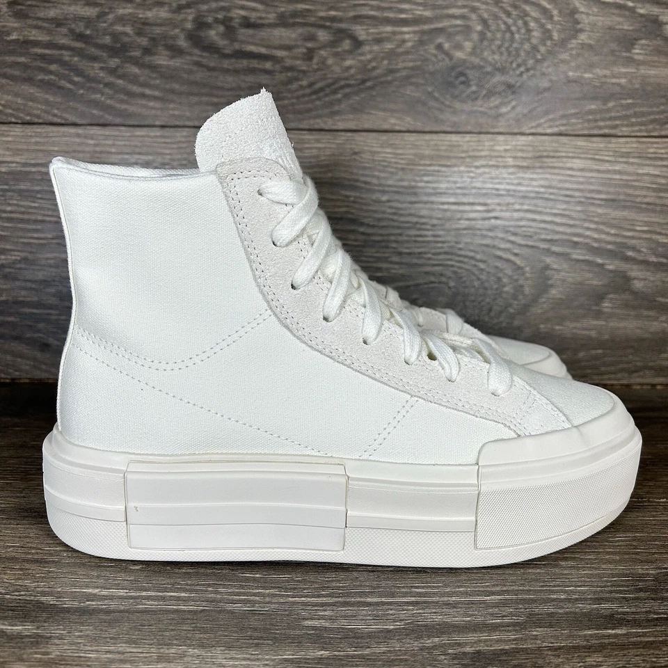 Converse Para Mujer Chuck Taylor All Star Cruise Hi Triple Blanco Zapatos Tenis Nuevos Foto 2 de 4