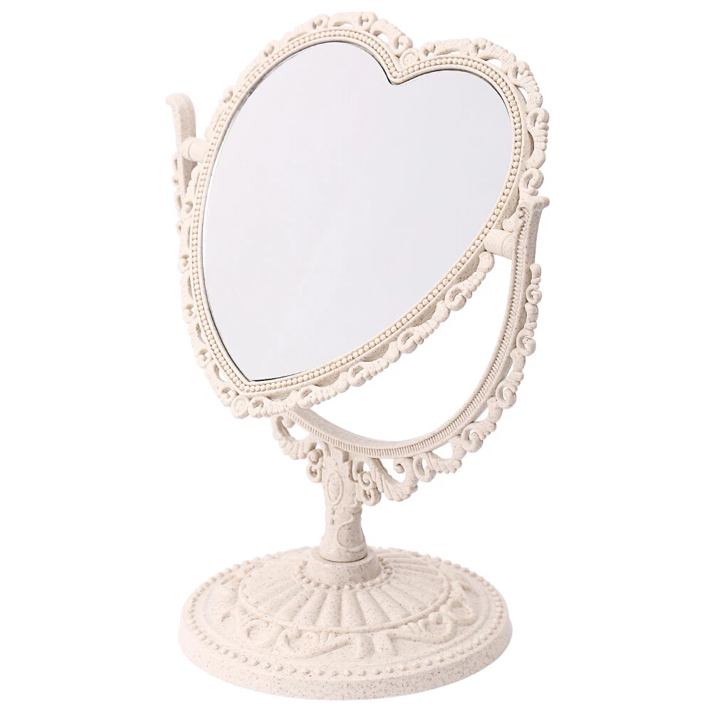 Heart shaped desk sales mirror