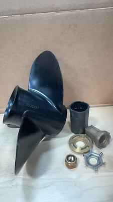 13 1/4 x 17 Boat Propeller fit Mercury Engines 40-140HP 15Tooth Outboard Prop RH