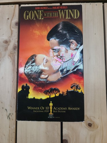VHS Movie Gone with the Wind Scarlett O'Hara Rhett Butler MGM (1998) - Picture 8 of 8