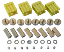 4xLed Fassung Lampenhalter Lampenfassung für GX5,3 Led oder Halogen gelb