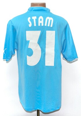 PUMA SS Lazio STAM 31 ユニフォーム SS LAZIO ITALY MATCH ISSUE 2002 2003 HOME FOOTBALL SHIRT SIZE XL