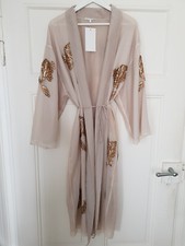 Zara Kimono Ref. 2855/003/711 Seiden Spinnfas...
