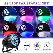 270W 18LED PAR Lights RGBW Stage Lighting DMX512 DJ Disco Party Club Show Light