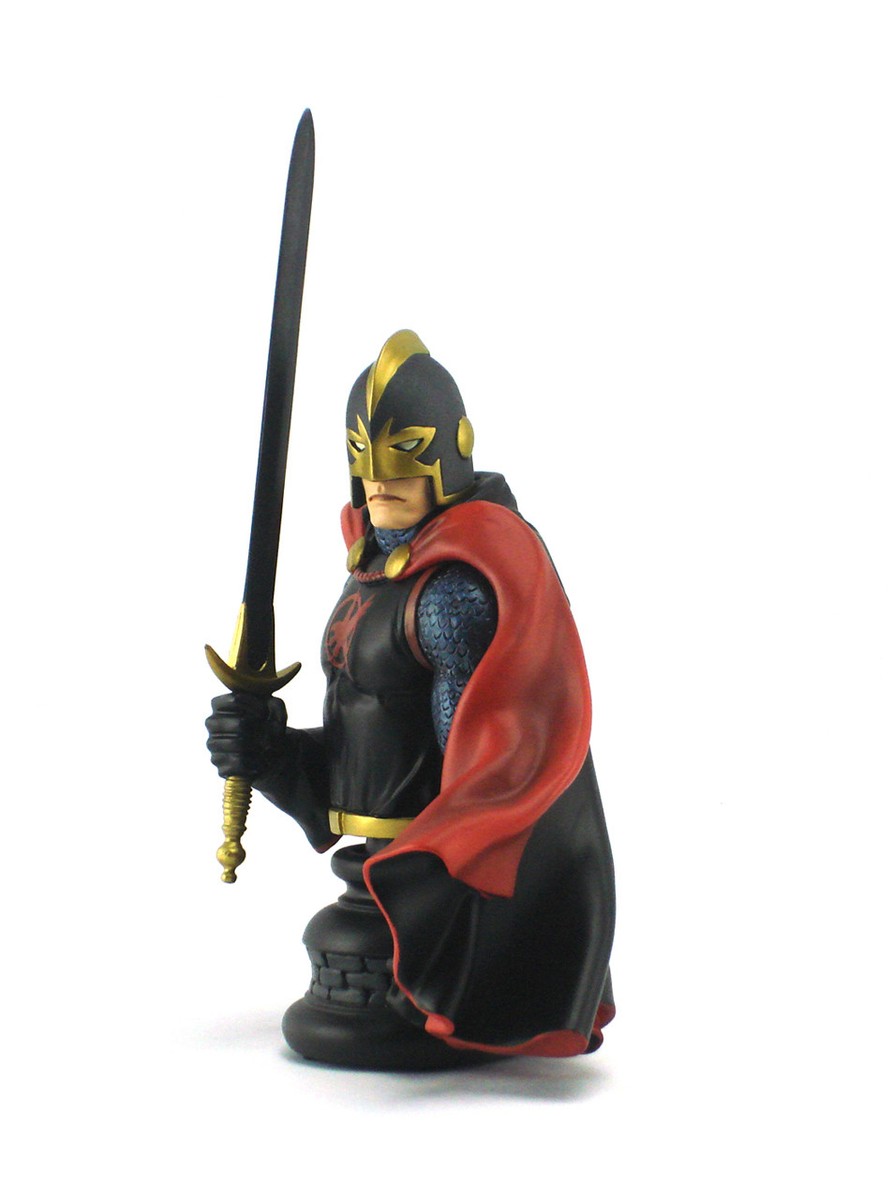 ★ BLACK KNIGHT★  MARVEL MINI-BUST Marvel Bowen Mini-Bust Black Knight RED VERSION #/700 | eBay