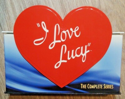 I Love Lucy Limited Heart Box Complete Series 34 discs DVD  w/plastic case 2007