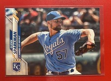 2020 Topps Baseball Advanced Stats /300 Glenn Sparkman Kansas City Royals #679