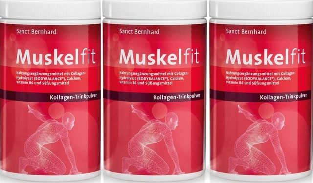 Sanct Bernhard Muskelfit-3x 500g (38 EUR/kg)