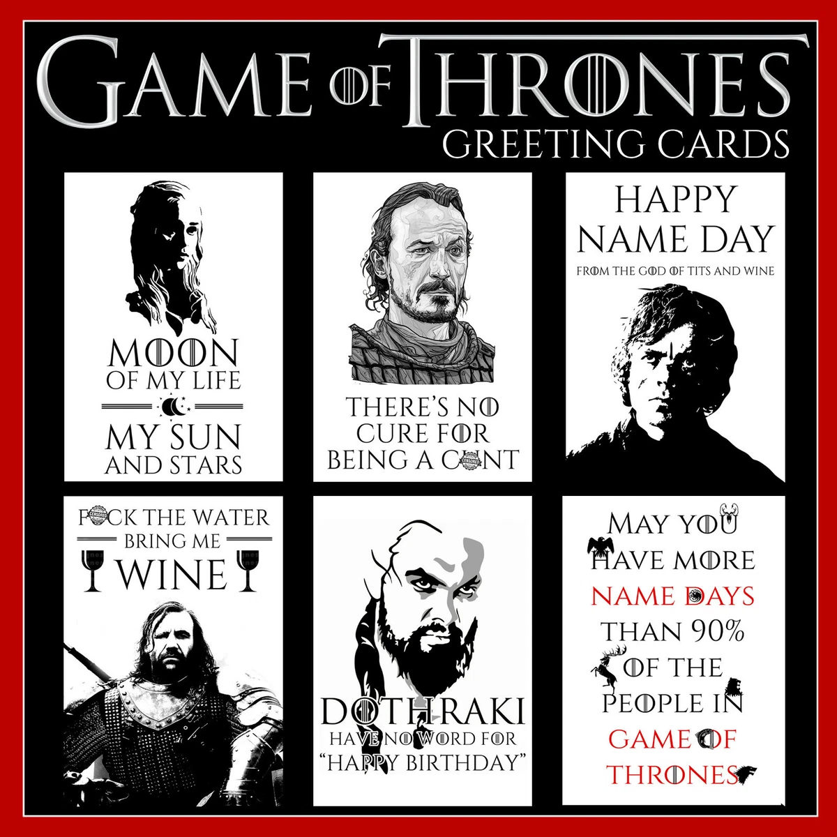 Game Of Thrones Birthday Greetings