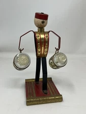 Vintage Rare Art Deco Phillip Morris Johnny Bellhop SALT & PEPPER Shakers