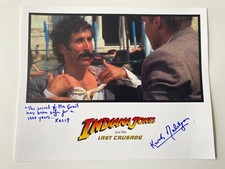 KEVORK MALIKYAN In Person Signed Autograph 28x35cm INDIANA JONES