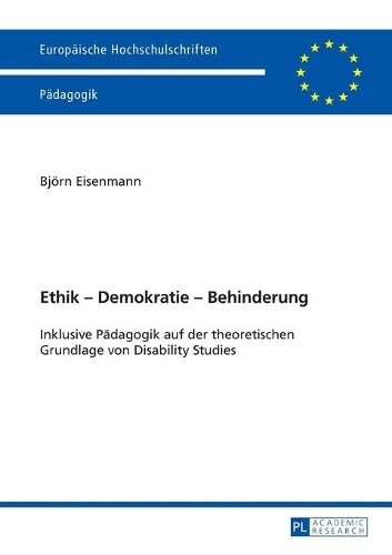Thumbnail - Björn Eisenmann Ethik - Demokratie - Behinderung (taschenbuch)