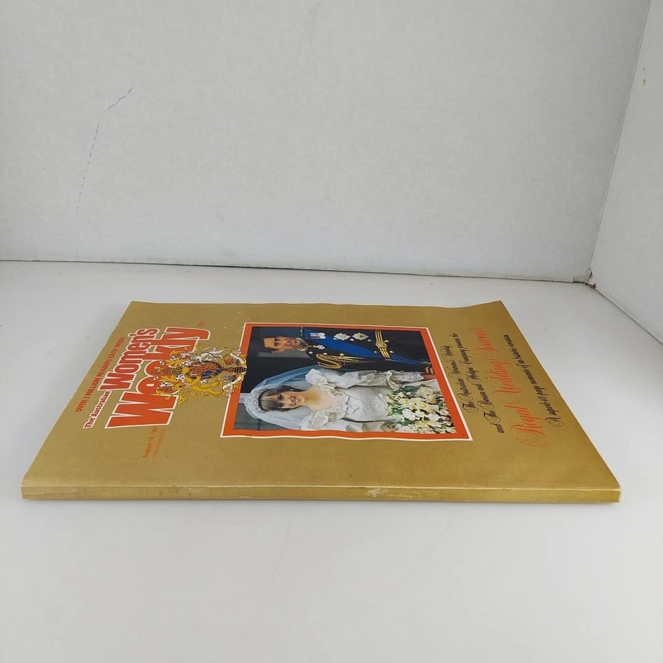 The Australian Women's Weekly Magazine August 19 1981 Charles & Diana Wedding — 第 2/4 张图片