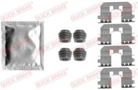 Quick Brake 109-1810 ZubehöRkit, Scheibenbremsbelag FüR Honda