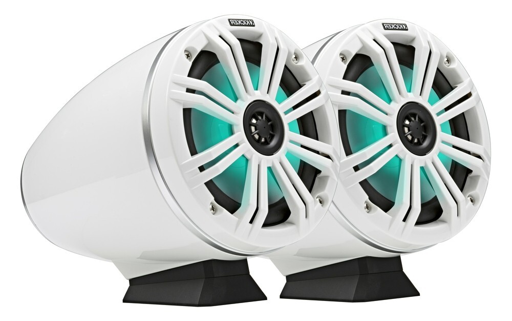 Коаксиальный башенный динамик Kicker 46KMFC65W 65 для морской лодки 2 шт 7739000₽