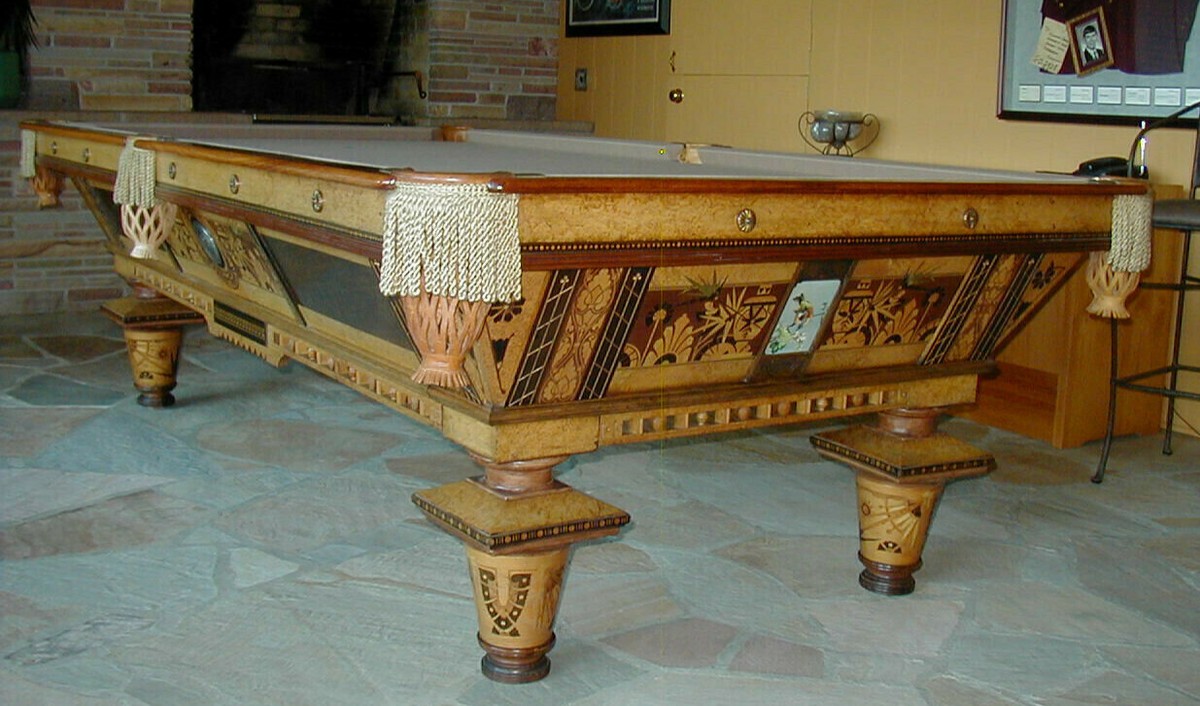 9' Brunswick-Balke-Collender Co Circa 1870s Antique Pool Table | eBay