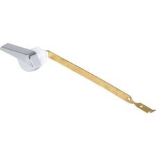 Universal Rundle Replacement Brass Toilet Tank Lever - Chrome Handle