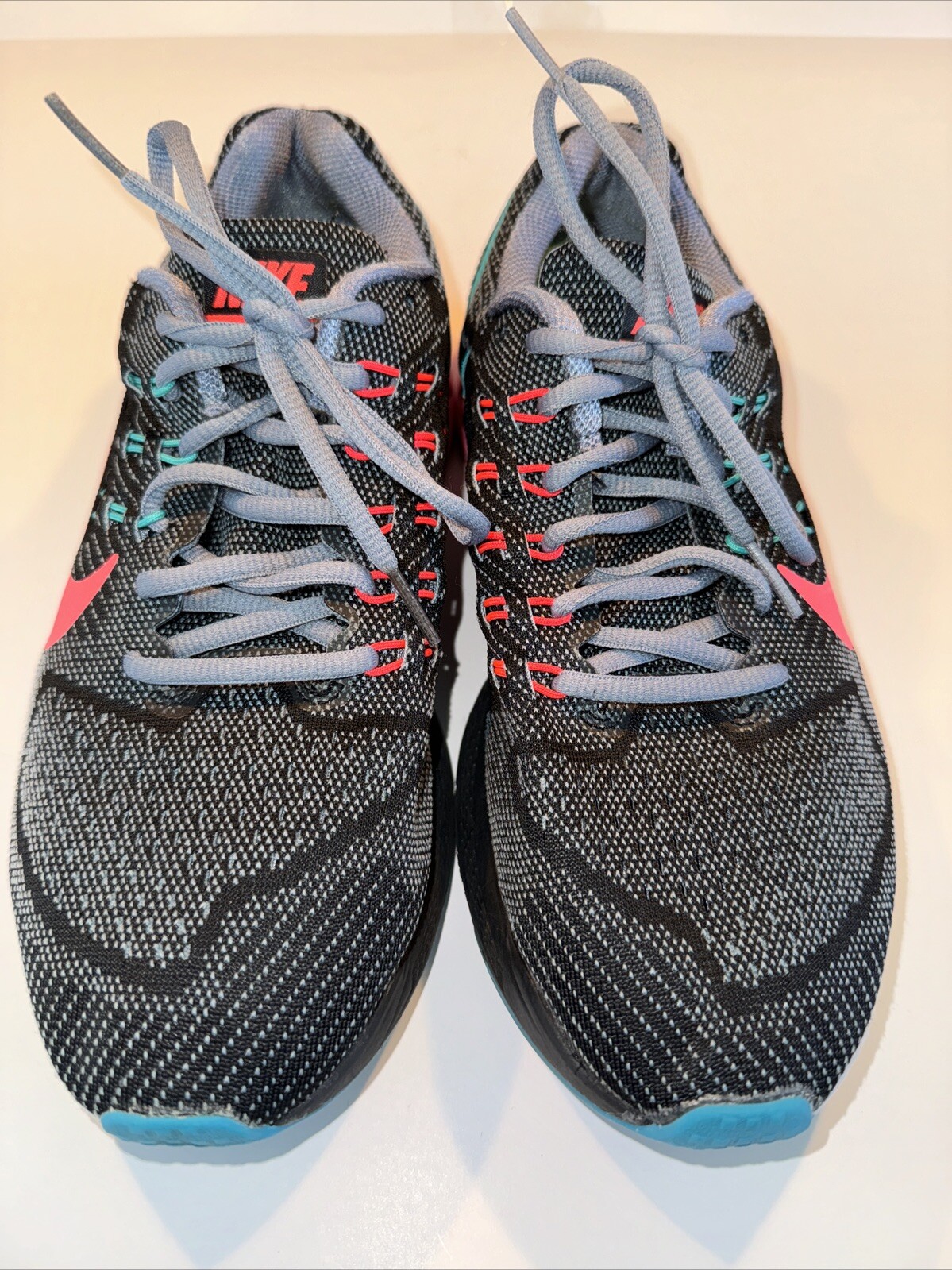Size 9 - Nike Air Zoom Structure 18 Black Hyper Punch Turquoise Size 9 683737–00