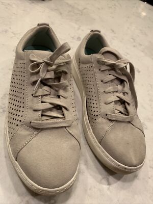 Dr Scholls No Bad Vibes Be Energized Foam Sneaker Shoes Ivory Cream Womens 10