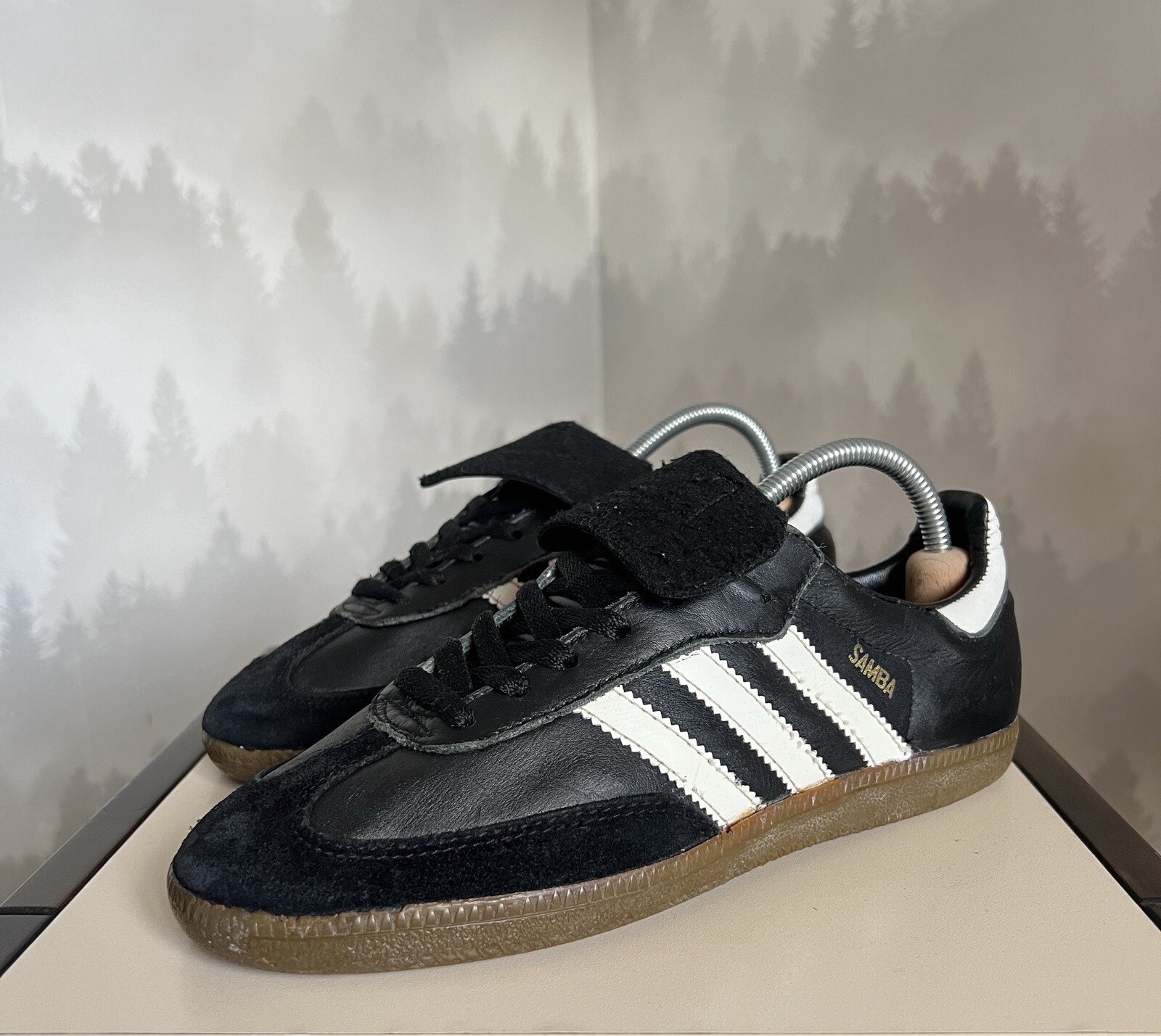 ADIDAS SAMBA Vintage 1997 Men’s Black Sneakers  EU42/UK8/US8.5