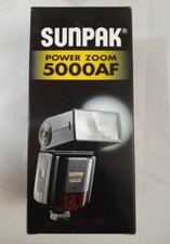 Sunpak PZ5000AF Shoe Mount Flash for  Konica ...
