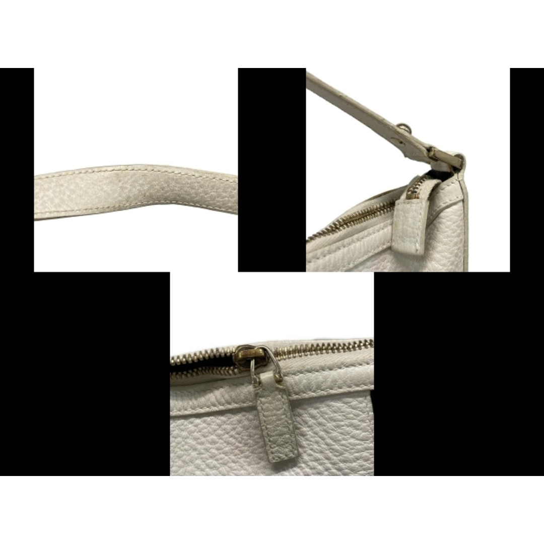 Gucci Interlocking G Leather Handbag White Navy Red Used, Stylish Gift thumbnail 10