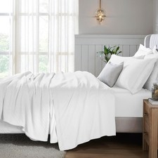 Superior Egyptian Cotton 3 Piece Sheet Set, 650 Thread Count, Eco-Friendly,