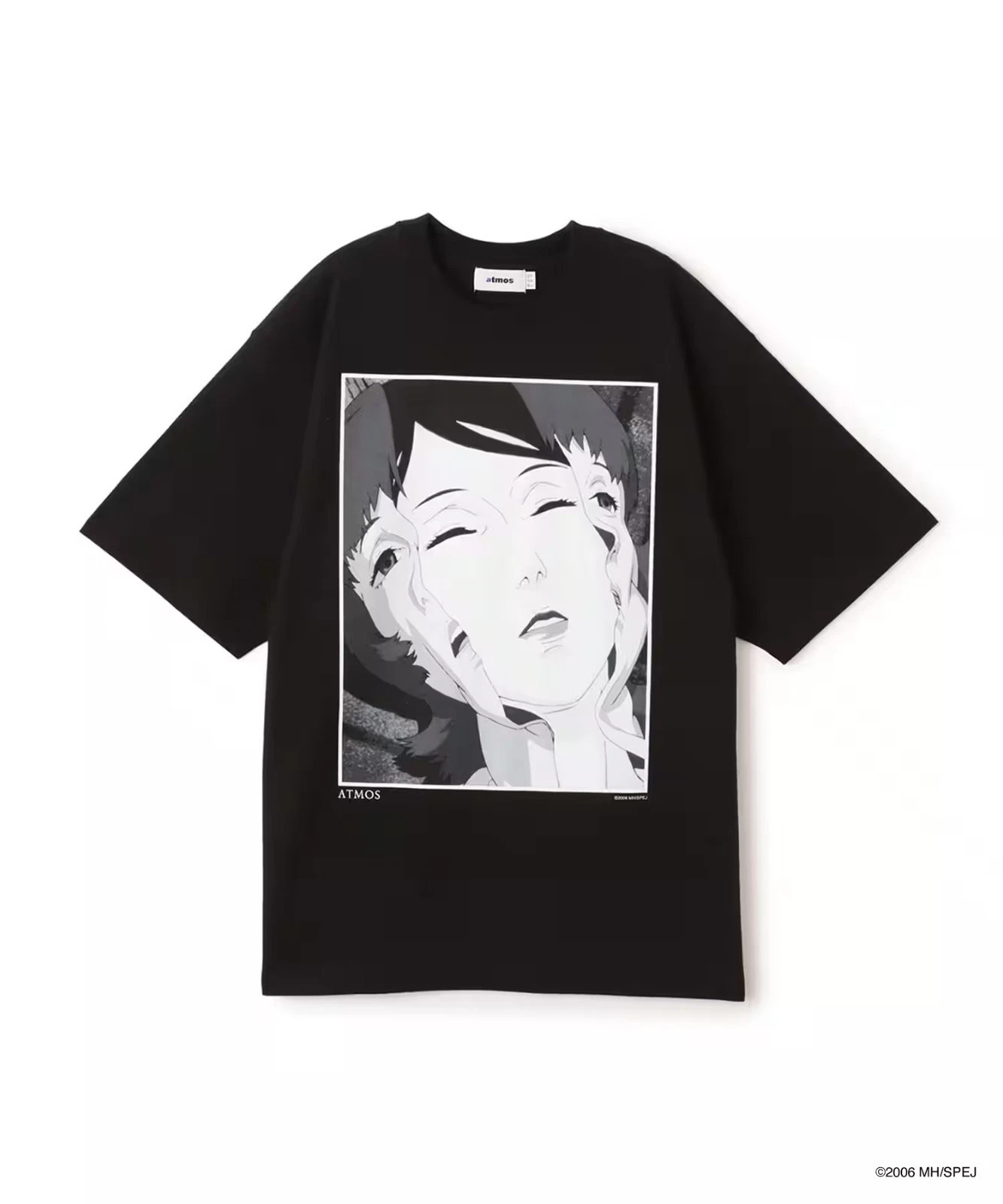 Paprika x atmos T-shirt 3 black front view