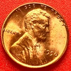 1950-P Lincoln Wheat Cent Penny GEM RED BU From an Original Bank Roll