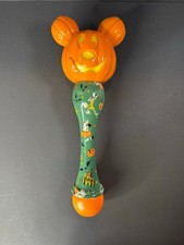 Disney Parks Mickey Mouse Jack-O-Lantern Halloween Light-Up Bubble Wand MNSSHP