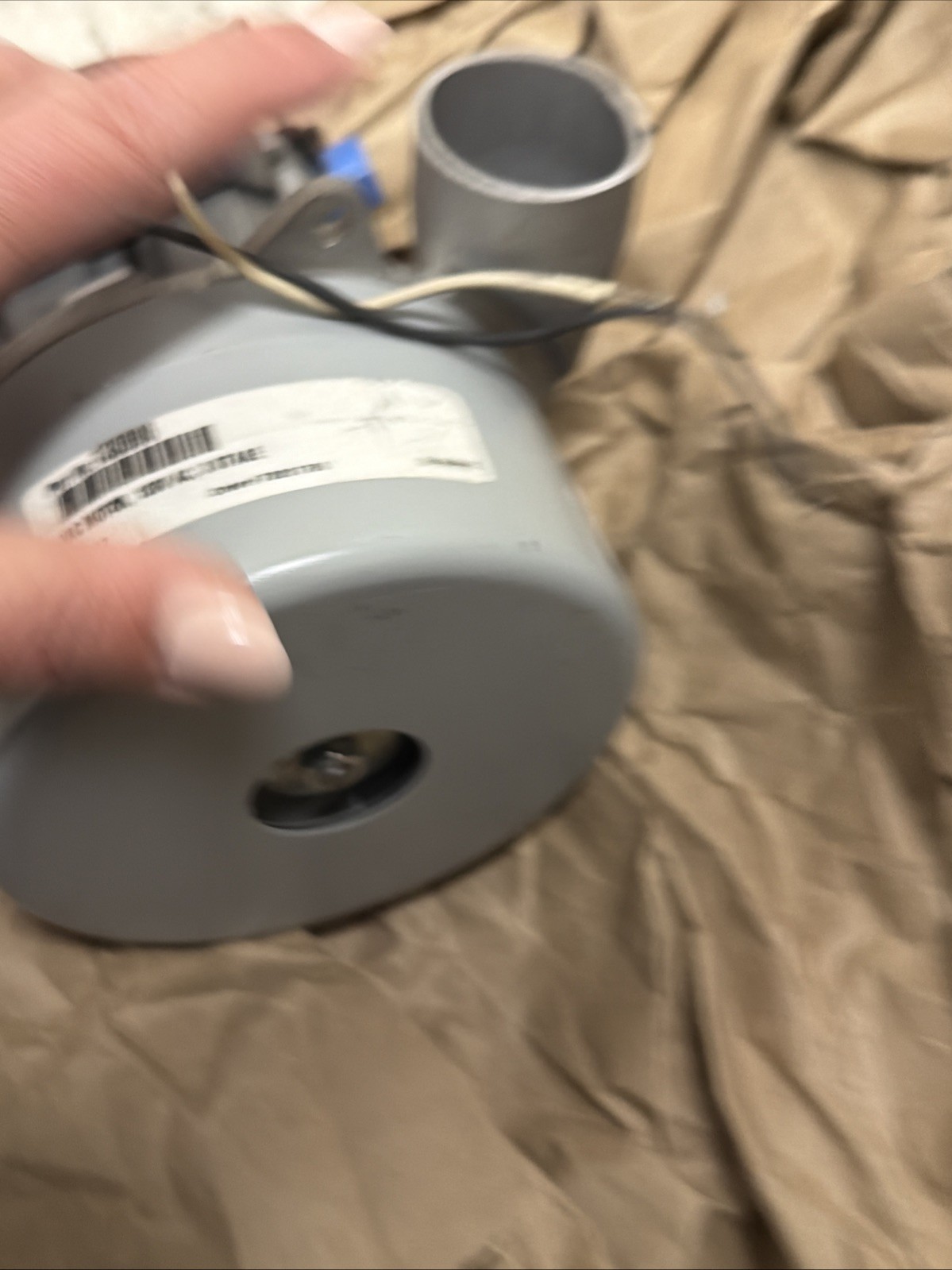 Ametek/Lamb 116765-13  Vacuum & Central Motor, NEW 110 volt 3 stage ALL METAL