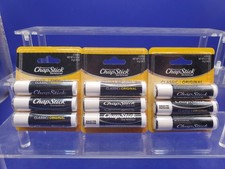 3 Packs Chapstick Classic Original Lip Protectant Balm 9 CT TOTAL New Sealed