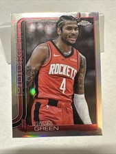 2025-26 Topps Chrome #58 Jalen Green Refractor