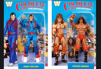 Mattel WWE Coliseum Collection 2-Pack Ultimate Warrior & Honky