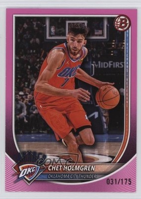 2025-26 Bowman Pink 31/175 Chet Holmgren #108 0x5i