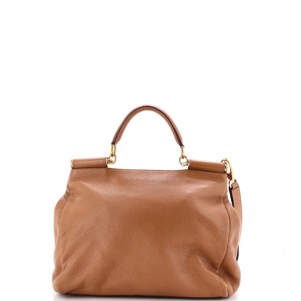 Dolce & Gabbana Soft Miss Sicily Bag Leather Large | eBay