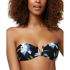 O'Neill Juniors' Gold Coast Seabright Bandeau Bikini Top Women's Swimsuit