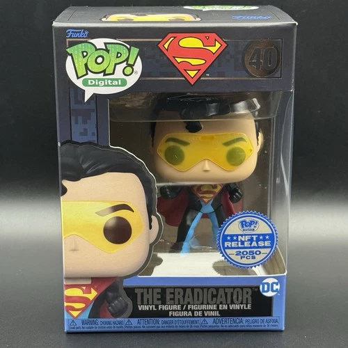 Funko POP! Digital #40 DC: Superman (The Eradicator) Legendary LE-2050 PCS