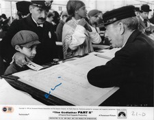 ORESTE BALDINI SIGNED THE GODFATHER 2 YOUNG VITO 14x11 PHOTO (ACG CERT AG17856)
