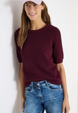 CECIL 303841 Pullover kurzarm Strickpullover ...