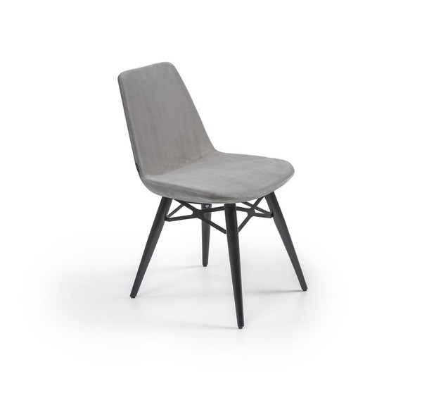 Designer Modern Grau Stuhl MöBel Einrichtung Luxus Neu Esszimmer-image