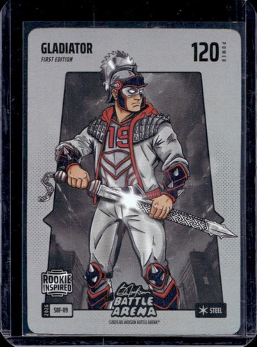 2026 Bo Jackson Battle Arena Gladiator Roman Anthony Steel Battlefoil #SBF-89