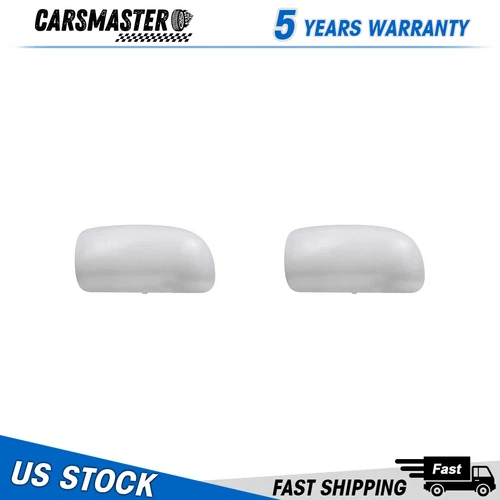 Dorman Mirror Cover Set Left Right Pair For 00-07 Chevy Suburban Tahoe GMC Yukon