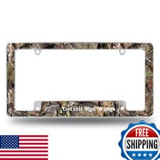 Rico Industries Nhl Detroit Red Wings Mossy Oak 12 X 6 Chrome All Over Rico Industries Nhl Detroit Red Wings Mossy Oak 12 X 6 Chrome All Over