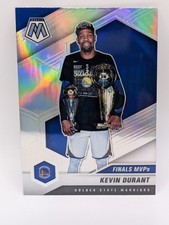 2020-21 Panini Mosaic - Finals MVPs Kevin Durant #296 Silver Prizm